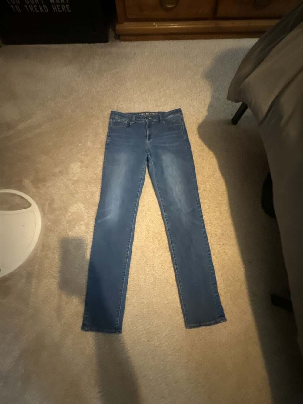American Eagle Ne(x)t Level Stretch Skinny Jeans Size 12 X-Long